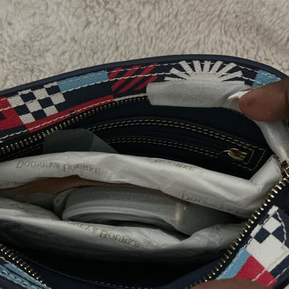 Dooney & Bourke Disney Nautical Crossbody Bag - Red, Blue, Black - Picture 6 of 6